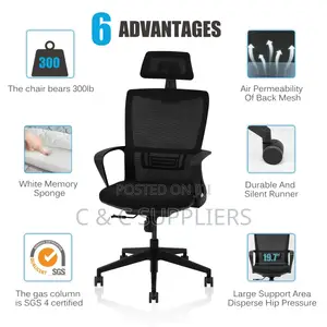 Staff Computer Mesh Chair