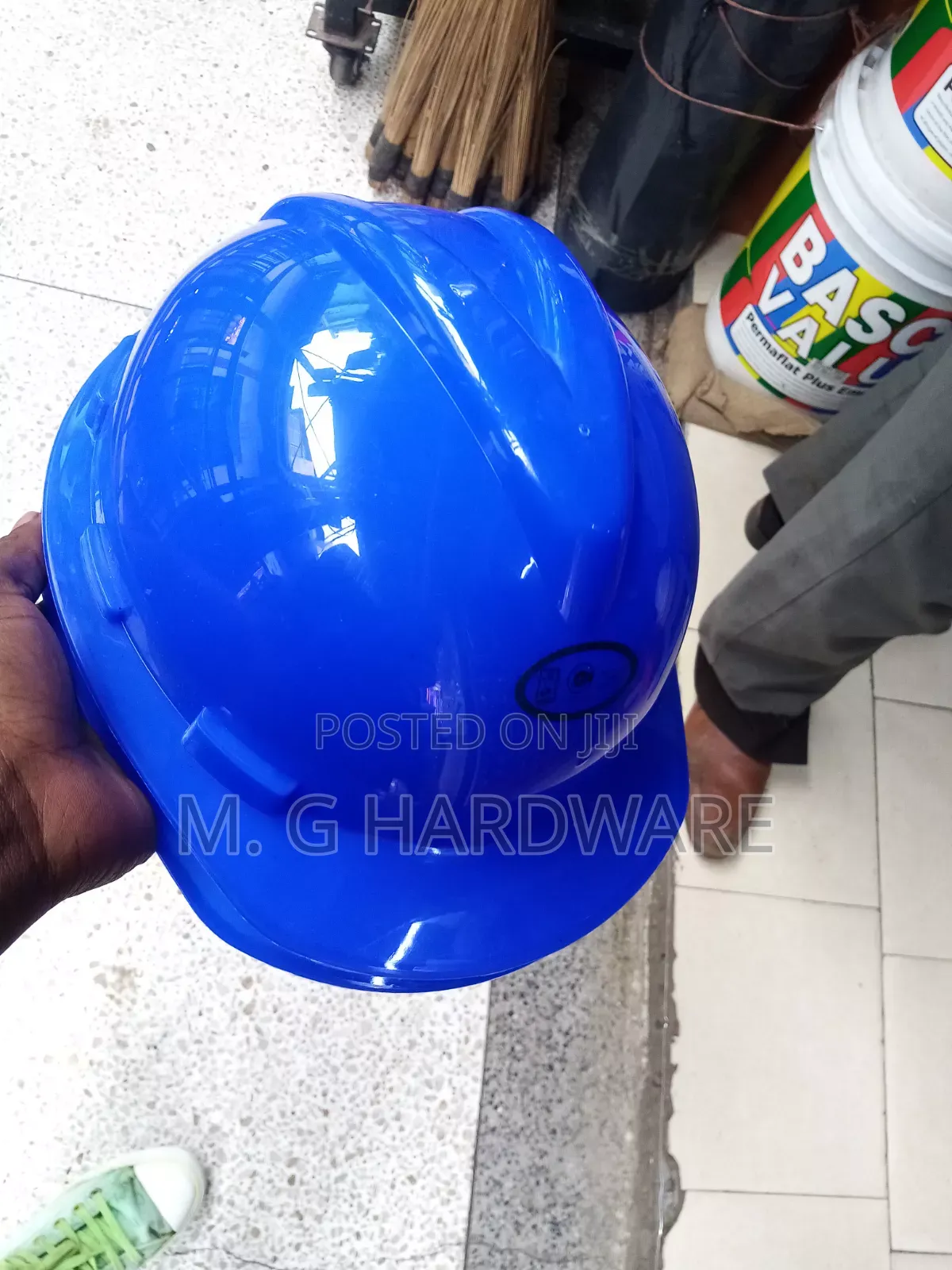 White and Blue Helmets