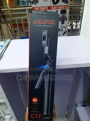 C17 360° Face Tracking Stand With Gesture Control
