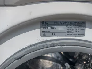 LG Washing Machine 7 Kg Wash Spin