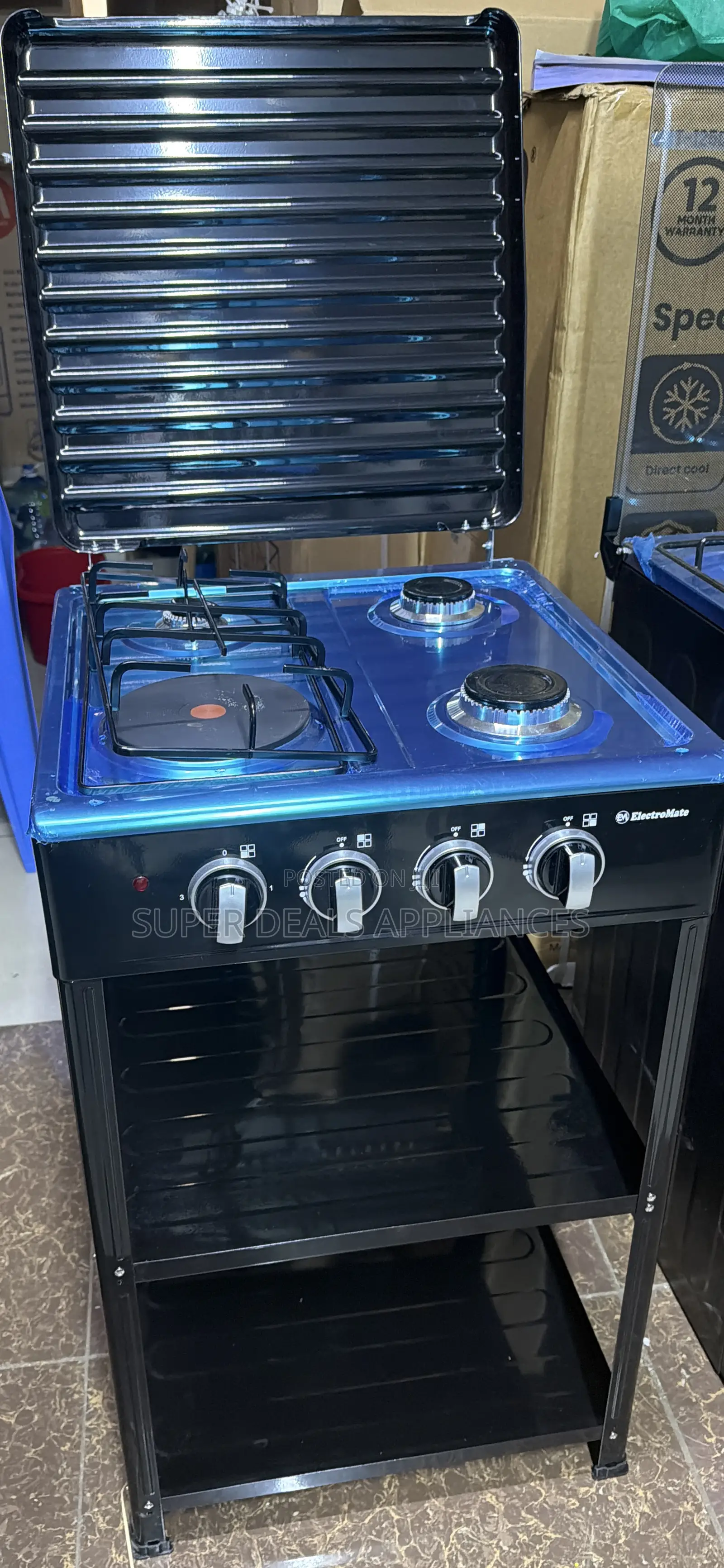 3 + 1 Electromate Standing Cooker
