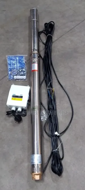Electric Submassible Water Pump 1hp Slim 116m With Control Box