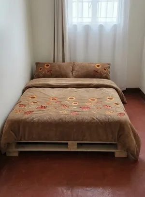 Simple 4×6 Pallet Bed Frame-Strong and Sturdy.
