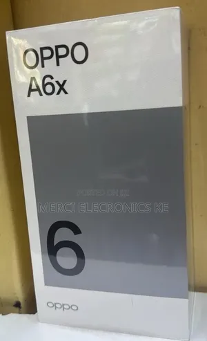 New Oppo A6x 128 GB Gray