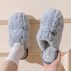 Autumn and Winter Non-slipIndoor Shoes/Outdoor Warm Cotton Home Slides
