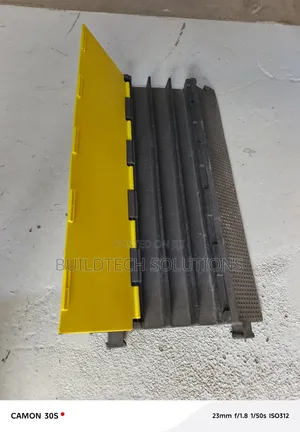 Heavy Duty 3 Channel Rubber Cable Protector