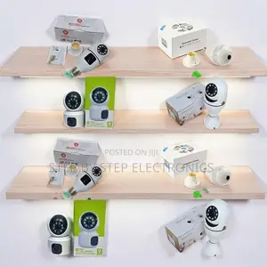 Robust Rotating Single Dual Lens Wifi Bulb Cameras-Wholesale Price