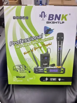 BNK BK9HTLP Professional UHF Wireless Microphone System