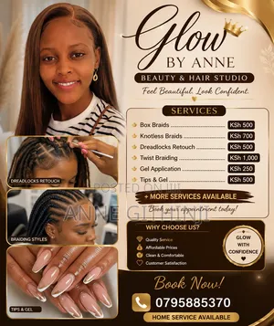 Professional Dreadlocks Retouch, Braiding and Nail Services.