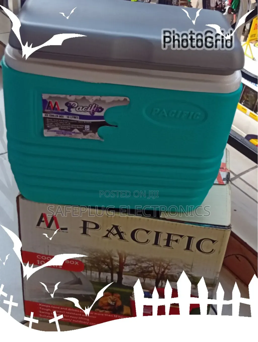Pacific 10l Insulated Cooler Box – Heavy Duty Ice Chest