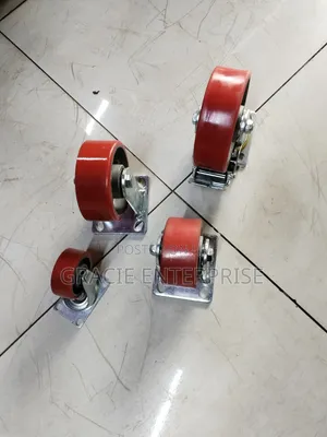 3" Rotating Metallic Caster Wheel