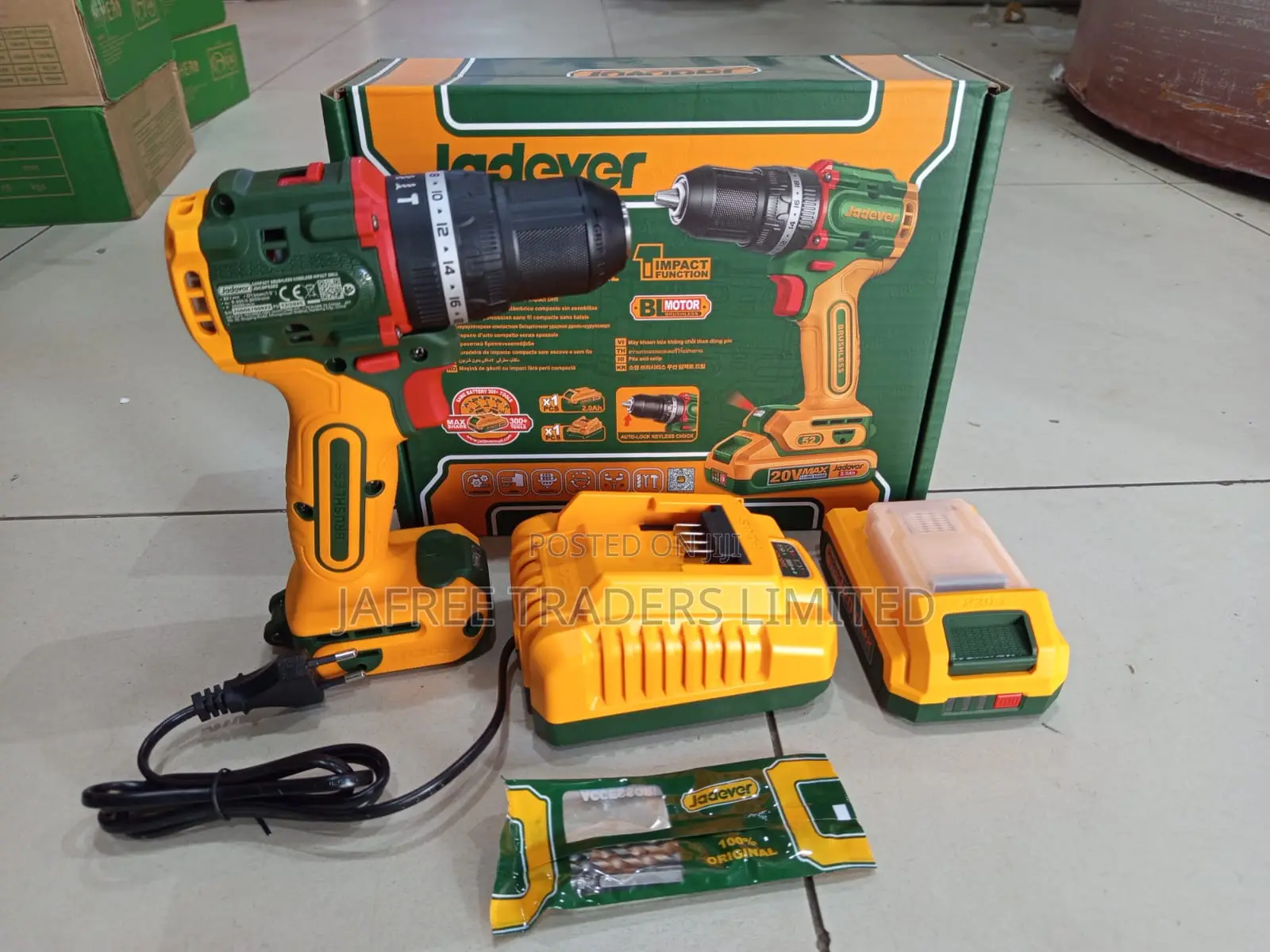 Compact Brushless Cordless Impact Drill