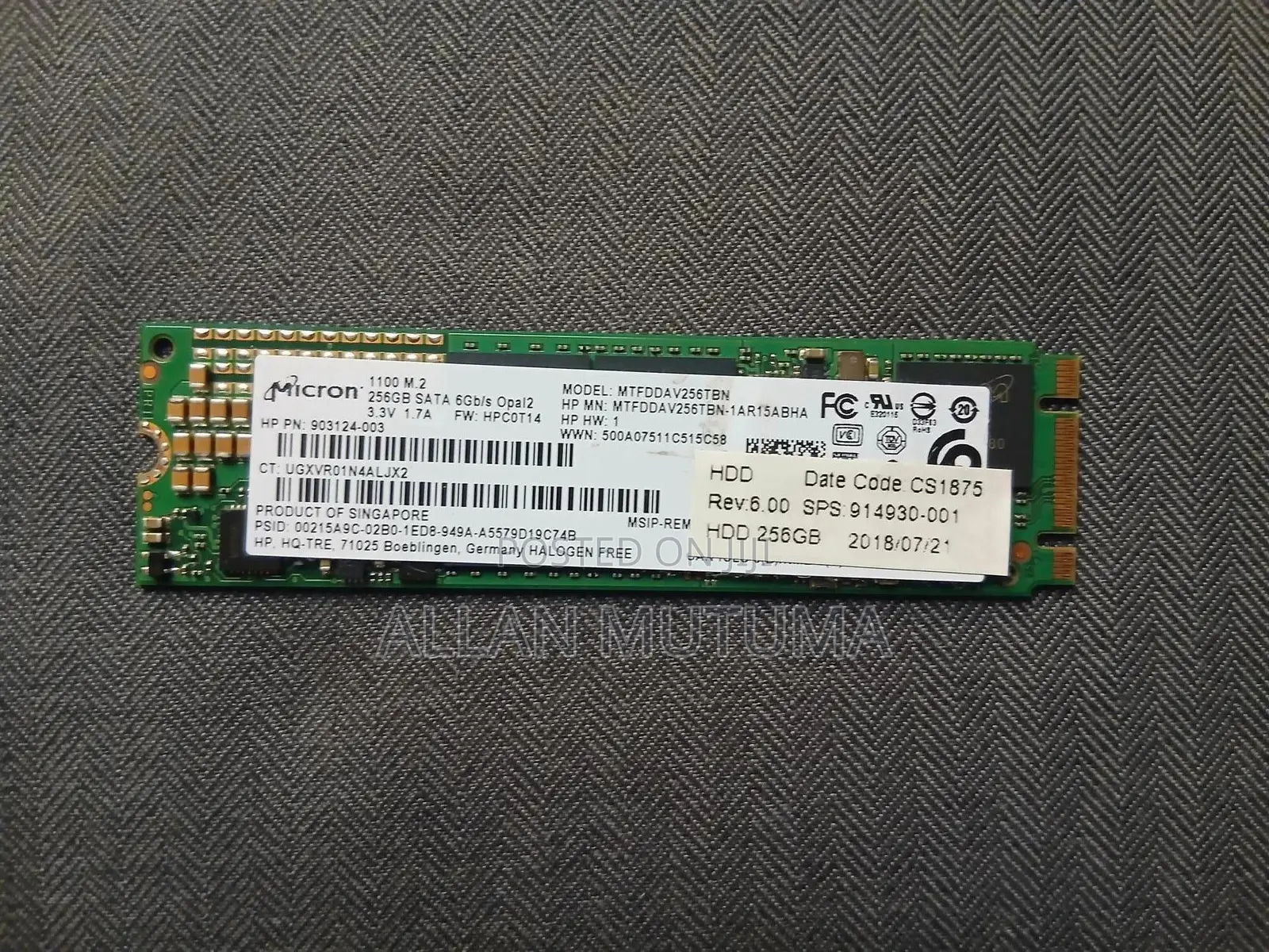 256gb M.2 SSD