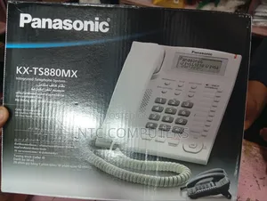 Panasonic Single Line Kx-Ts880w Corded Phone