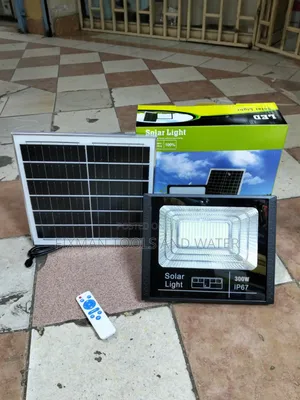 Led Solar Flood Light 300 Watts 16 HRS Bright With Remote