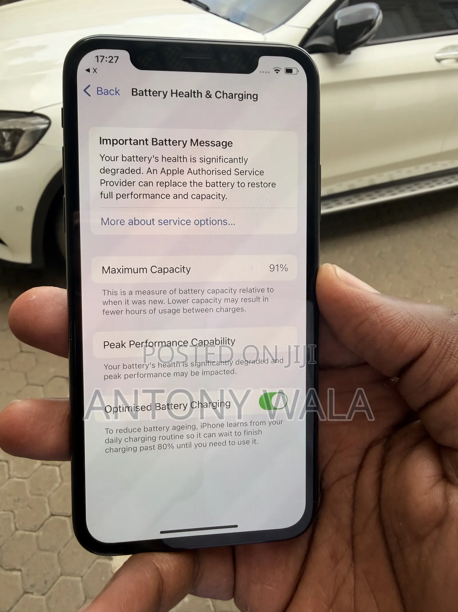 Apple iPhone X 64 GB Black