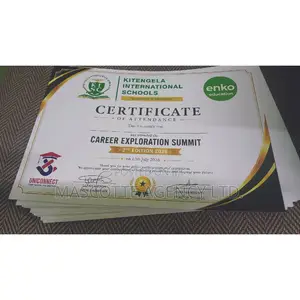 A4 Certificates