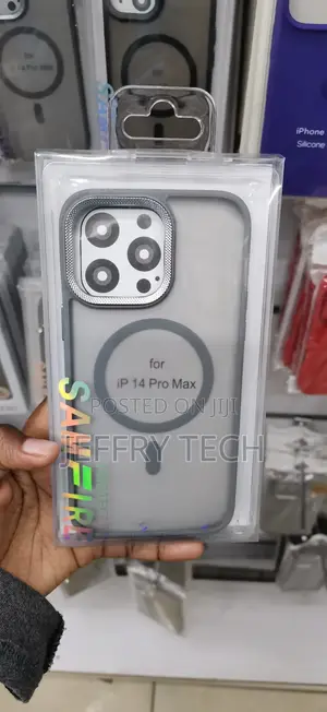 iPhone 14 Pro Max Semi-Clear Backing Casing