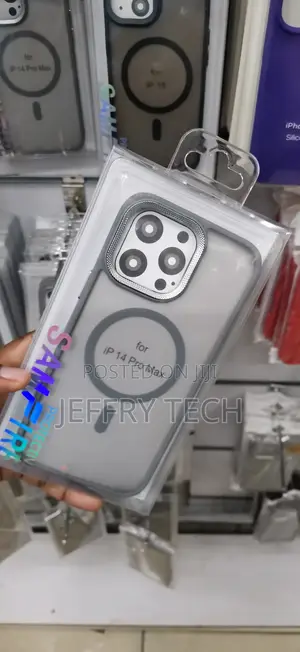 iPhone 14 Pro Max Semi-Clear Backing Casing