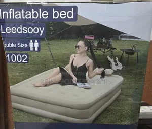 Inflatable Bed,Comfortable One-Click Air Bed – Inflate in Minutes
