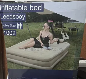 Inflatable Bed,Portable One-Click Inflatable Mattress Comfort Anywhere