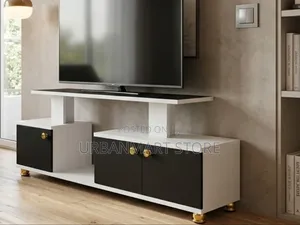 Istanbul 4FT LED TV Stand With Storage Cabinet at 4400