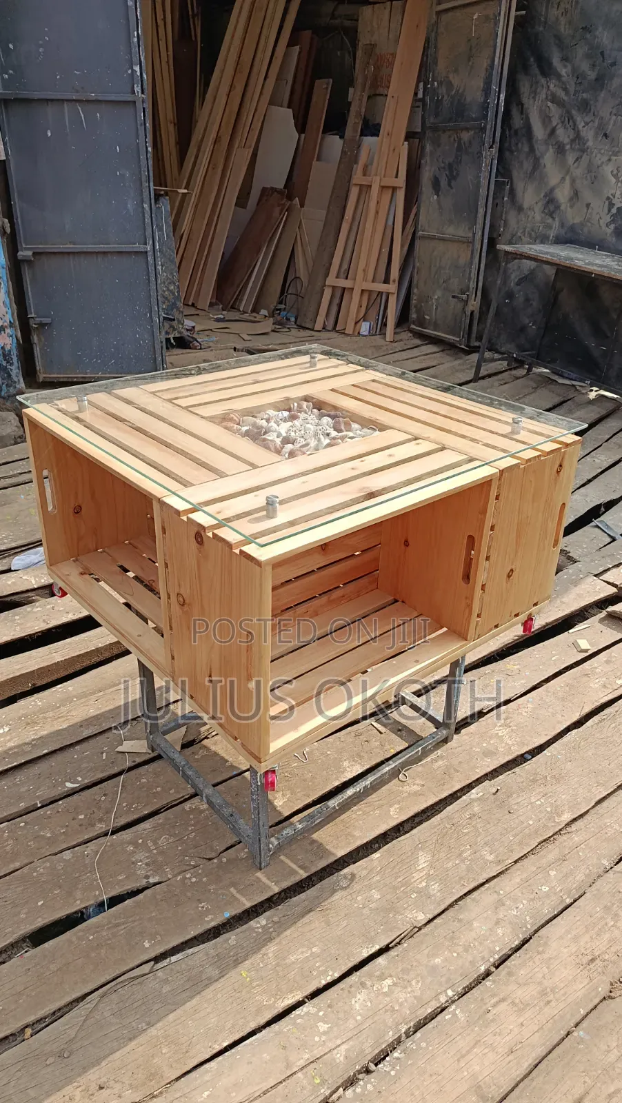 Crates Coffee Table