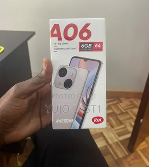 New Itel A06 64 GB Blue