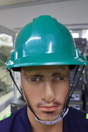 Green Industrial Safety Helmet