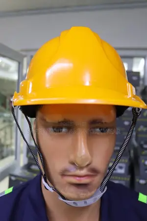 Orange Industrial Safety Helmet