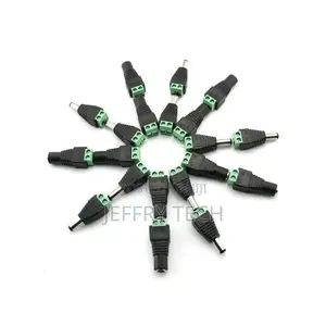 100Pcs CCTV BNC Connector DC Power Plug