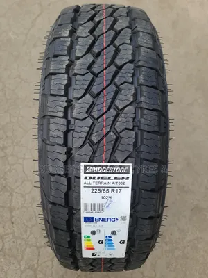 225 /65 R17 Bridgestone Tyres Dueler a/T002 All-Terrain