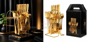 24PC Cutlery Set -GOLD