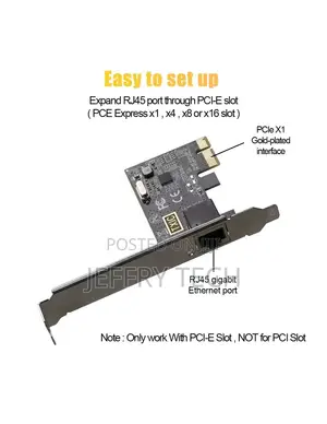 Gigabit Ethernet LAN PCI-E Express Network Desktop Contr Card 1000Mbps
