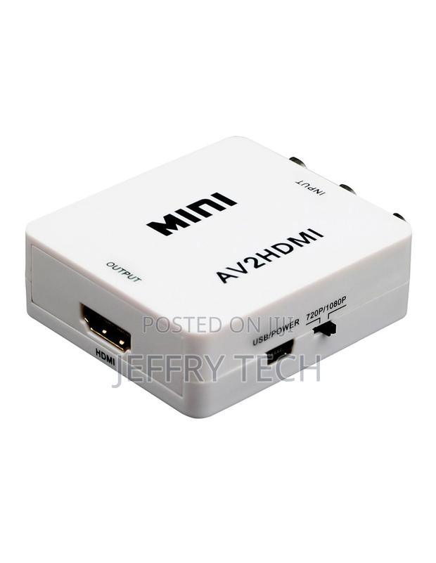 AV / CVBS / RCA / Video Composite to HDMI 1080P Converter Adapter - thumbnail 2