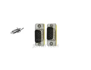 Male to Male Coupler VGA HD15 Pin Gender Changer Convertor Adapter