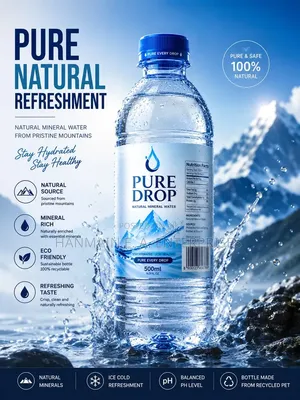 Branding of Water Labels, Security Seals, Shrink Sleeves