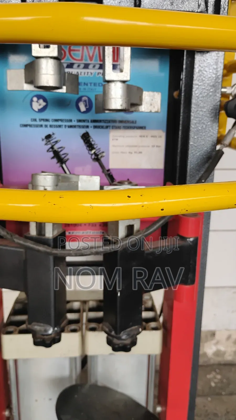 Pneumatic Heavy Duty Coil Spring Compressor
