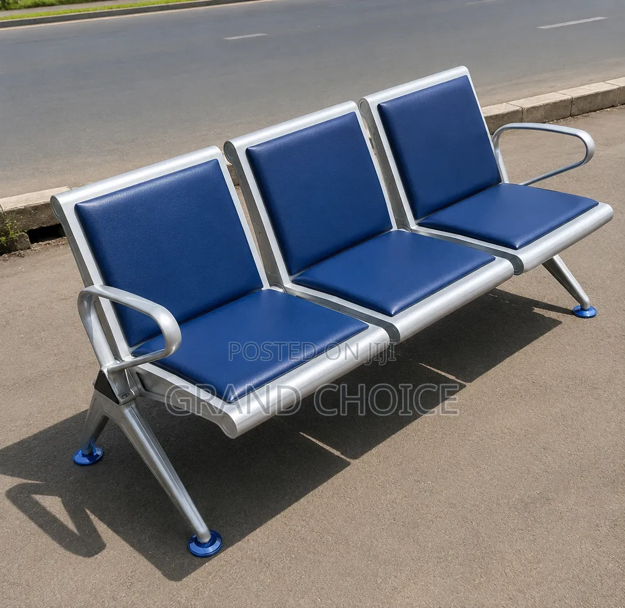 3- Seater Reception Waiting Bench Chair
