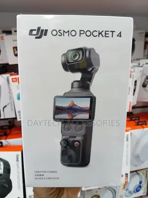 DJI Osmo Pocket 4 Creator Combo Gimbal Camera Video Recording.