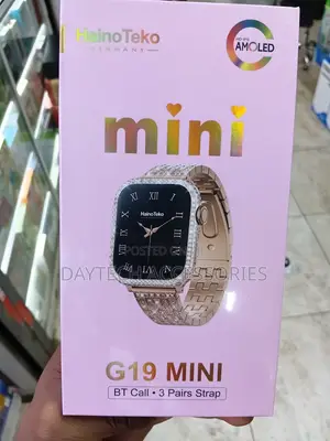 The Hainoteko G19 Mini Ladies' Smartwatch Featuring an AMOLED Display