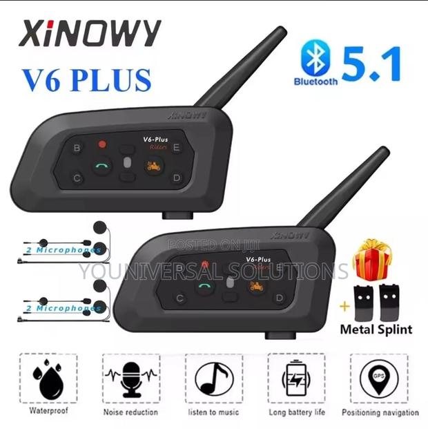 Xinowy Bluetooth Helmet Intercom 6 Riders - main view