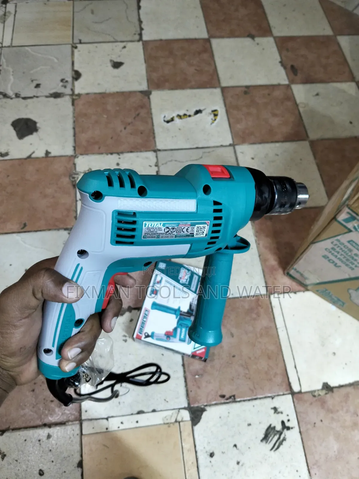 High Speed Total 710 Watts Impact Hammer Drill 13 Mm Chunk