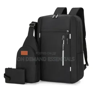 3-in-1 Anti-Theft Laptop Backpack