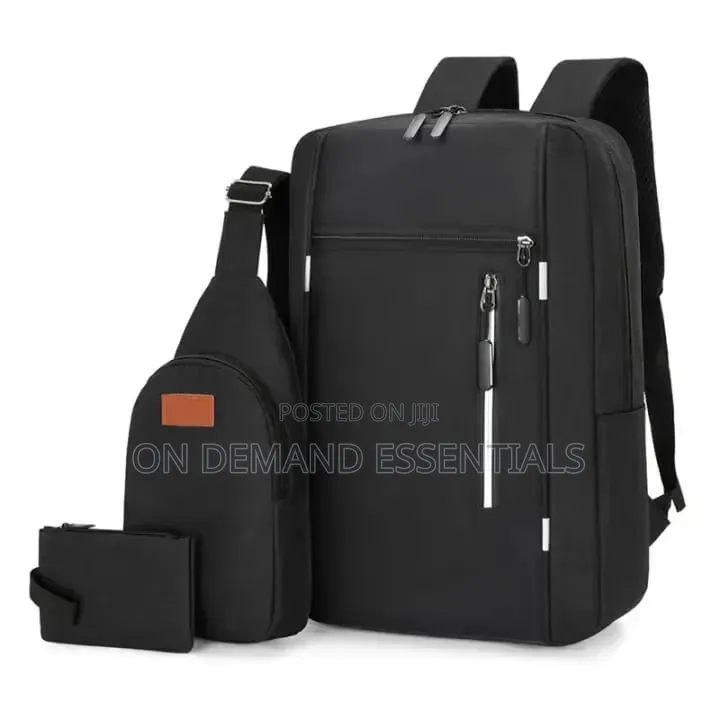 3-in-1 Anti-Theft Laptop Backpack