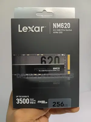 Lexar NM620 M.2 2280 NVMe SSD 256 - High-Speed Storage