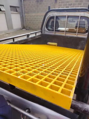 Anti -Slip and Safe Heavy Duty Yellow Plastic Fiberglass Matt Sunshine