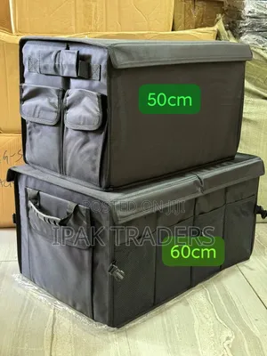 *Foldable Premium Car Trunk Boot Organizer