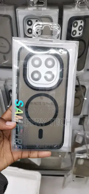 Black Phone Case Designed for the Xiaomi Redmi Note 15 Pro 5g/4g