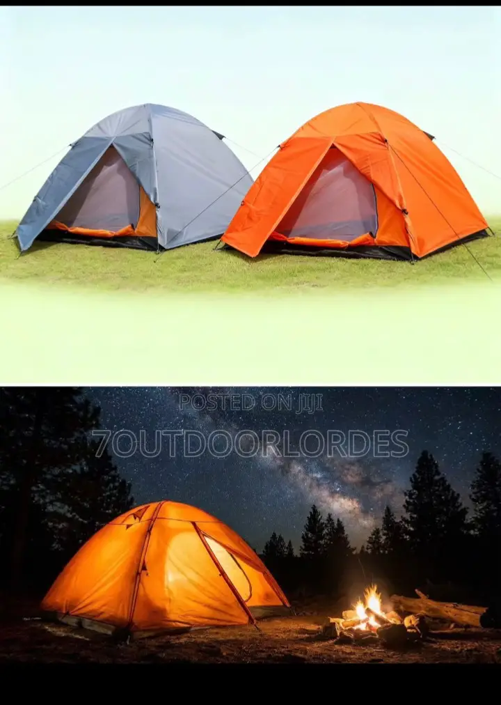 3-4 Person Double Layer Camping Tent